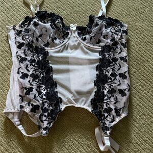vintage euro pink corset
